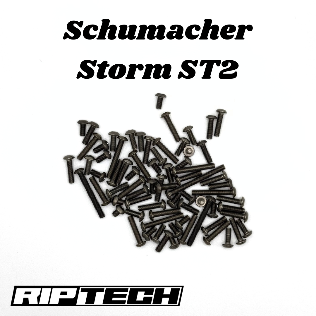 Schumacher STORM ST2 Titanium Screw Kit - 1/10 2WD Off Road Stadium Truck
