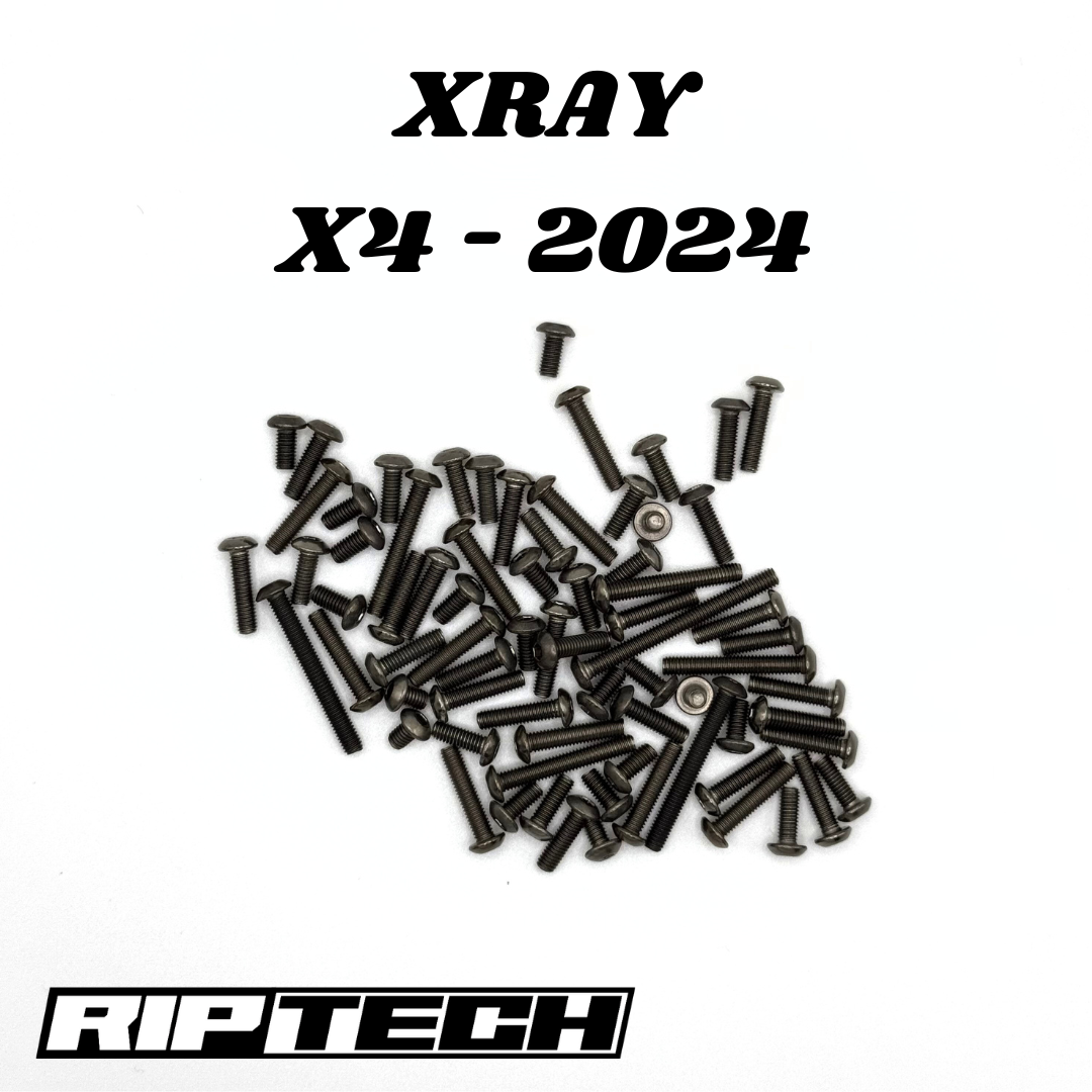 XRAY X4 2024 Titanium Screw Kit - 1/10 4WD Touring Car