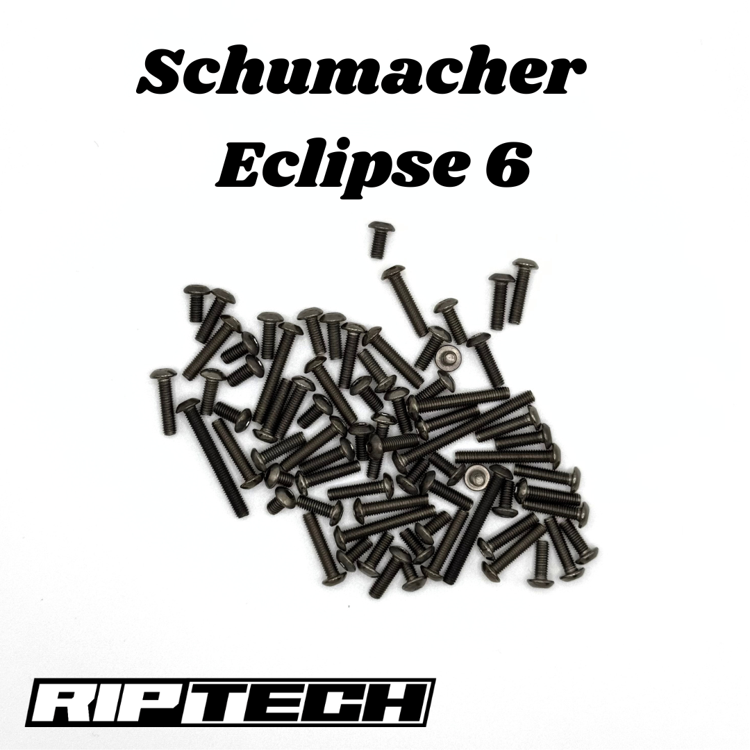 Schumacher Eclipse 6 Titanium Screw Kit 1/12 LMP Pan Car