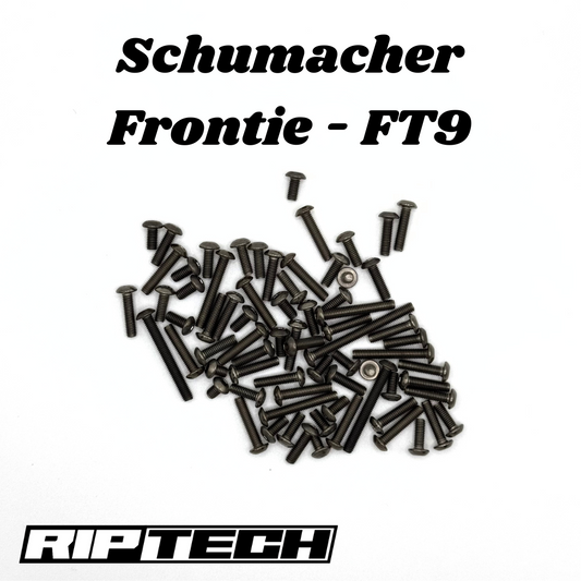 Schumacher FT9 Titanium Screw Kit - 4WD Frontie