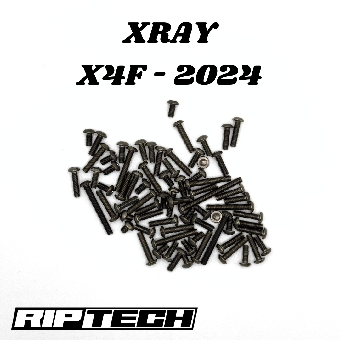 XRAY X4F 2024 Titanium Screw Kit - 1/10 2WD Frontie