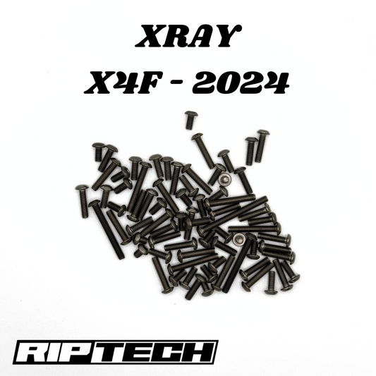 XRAY X4F 2024 Titanium Screw Kit - 1/10 2WD Frontie