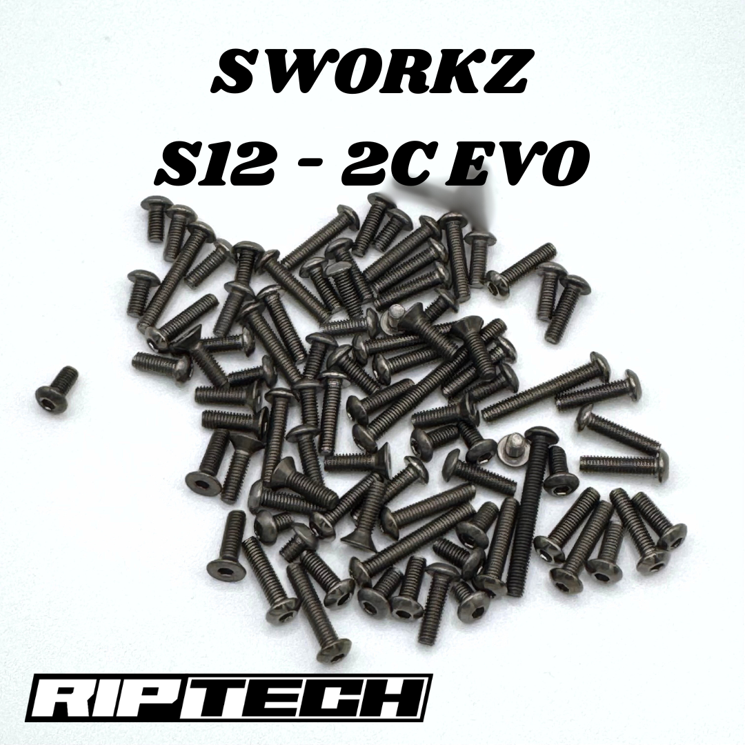 SWORKZ S12-2C RC SCREW KIT