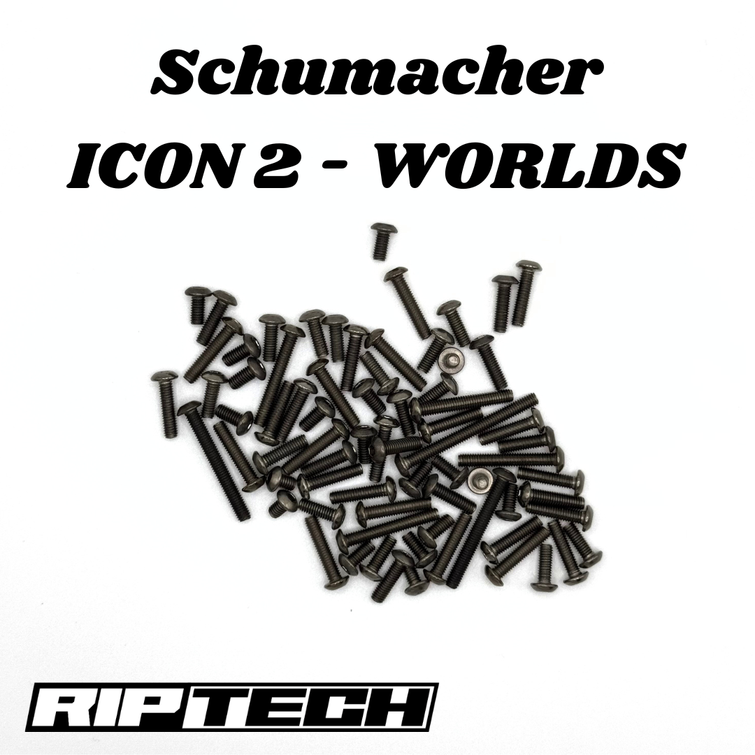 Schumacher ICON 2 WORLDS RC SCREW KIT