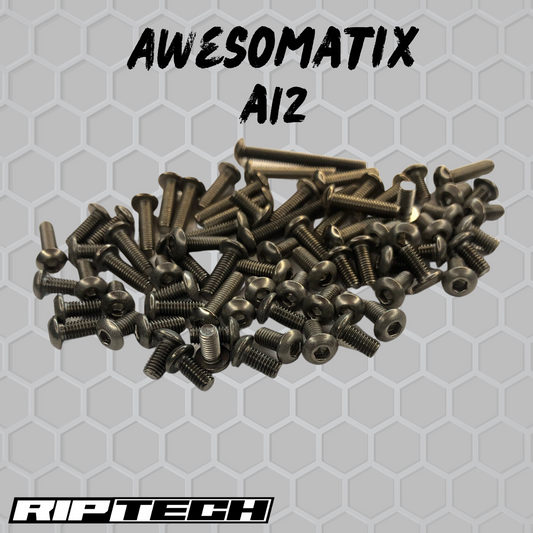 Awesomatix A12 1/12 LMP Titanium Screw Kit